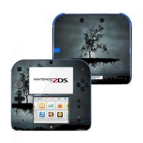 Flying Tree Black Nintendo 2DS Skin