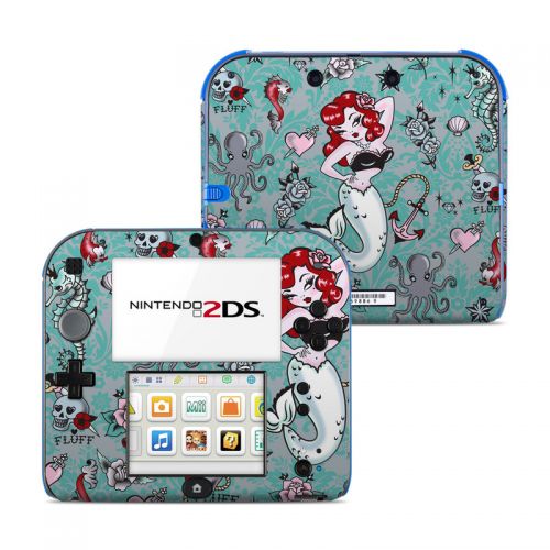 Molly Mermaid Nintendo 2DS Skin