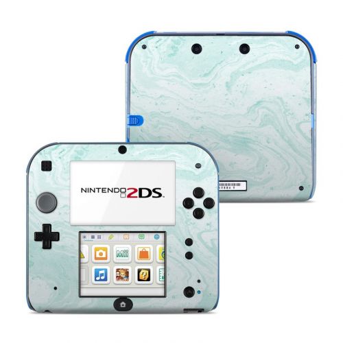 Winter Green Marble Nintendo 2DS Skin