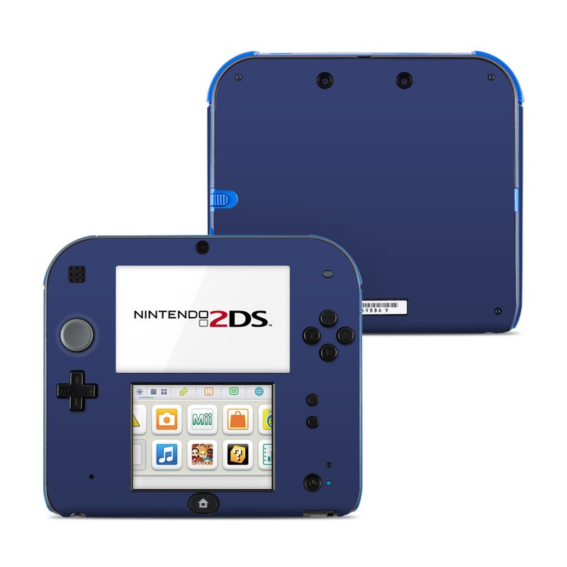 Nintendo 2DS Skin design of Blue, Azure, Violet, Electric blue, Pattern, Font, Magenta, Cumulus, Circle, Rectangle, with blue colors