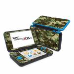 Digital Woodland Camo Nintendo 2DS XL Skin
