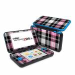 Pink Plaid Nintendo 2DS XL Skin