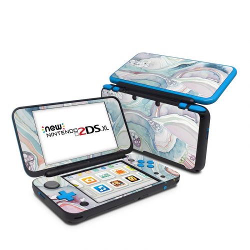 Abstract Organic Nintendo 2DS XL Skin