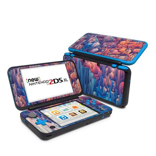 Cloud Glitch Nintendo 2DS XL Skin