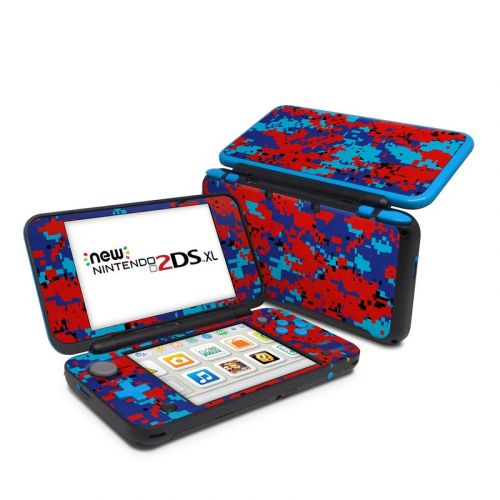 Digital Patriot Camo Nintendo 2DS XL Skin