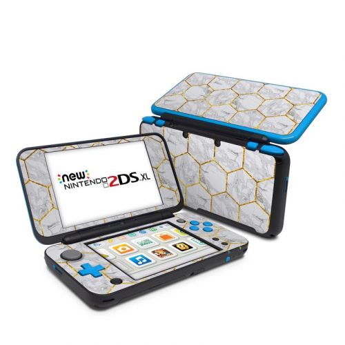 Honey Marble Nintendo 2DS XL Skin