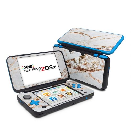 Hazel Marble Nintendo 2DS XL Skin