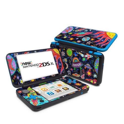 Out to Space Nintendo 2DS XL Skin