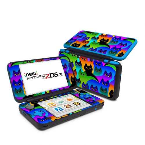 Rainbow Cats Nintendo 2DS XL Skin