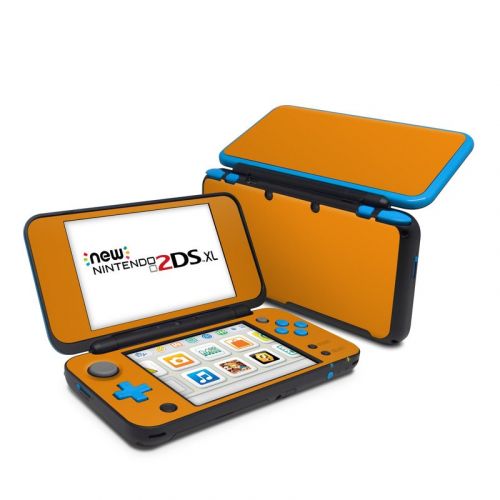 Solid State Orange Nintendo 2DS XL Skin