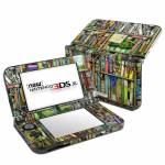 Bookshelf Nintendo 3DS XL Skin