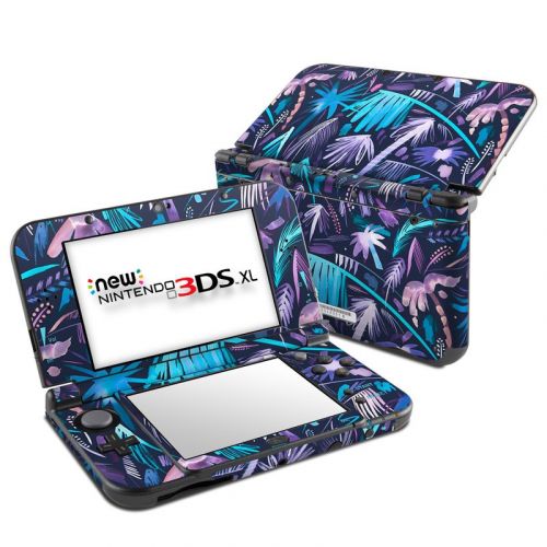 Brushstroke Palms Nintendo 3DS XL Skin