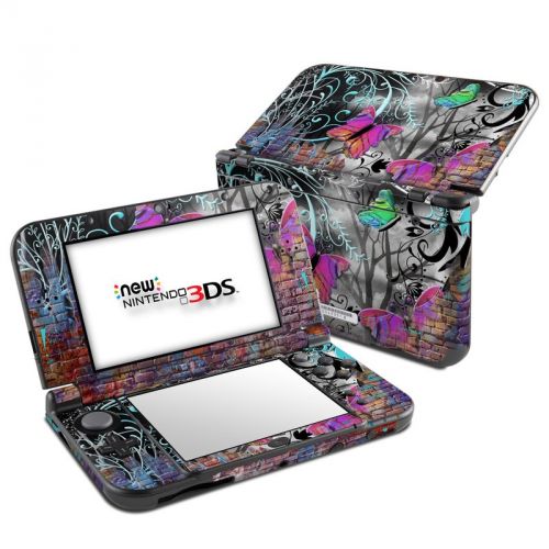 Butterfly Wall Nintendo 3DS XL Skin