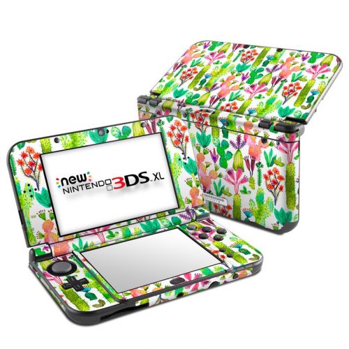 Cacti Garden Nintendo 3DS XL Skin