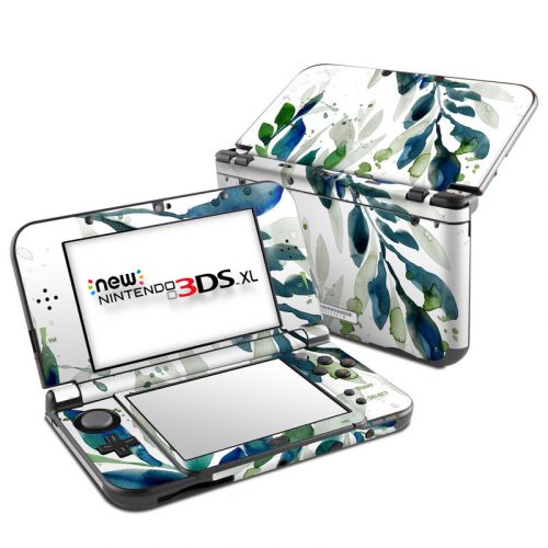 Floating Leaves Nintendo 3DS XL Skin