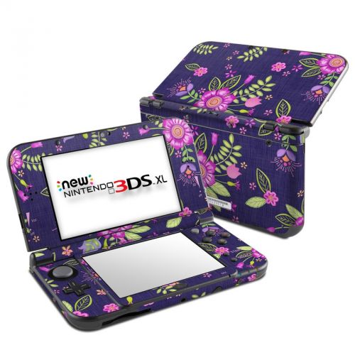 Folk Floral Nintendo 3DS XL Skin