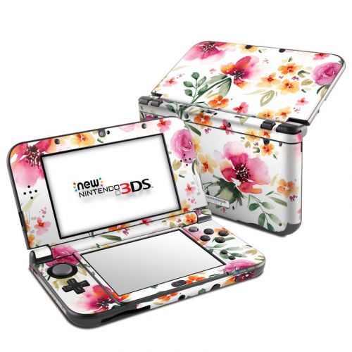 Fresh Flowers Nintendo 3DS XL Skin