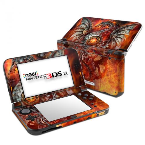 Furnace Dragon Nintendo 3DS XL Skin
