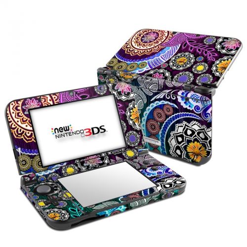 Mehndi Garden Nintendo 3DS XL Skin