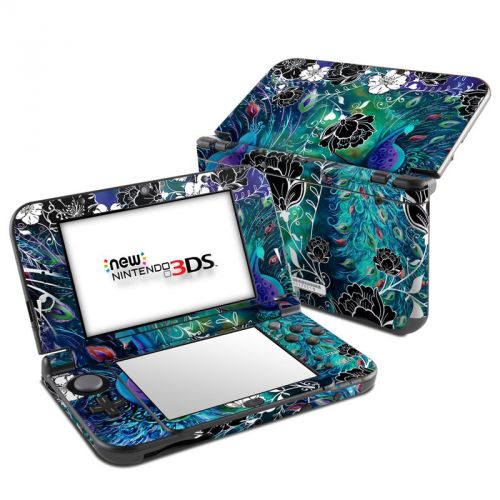 Peacock Garden Nintendo 3DS XL Skin