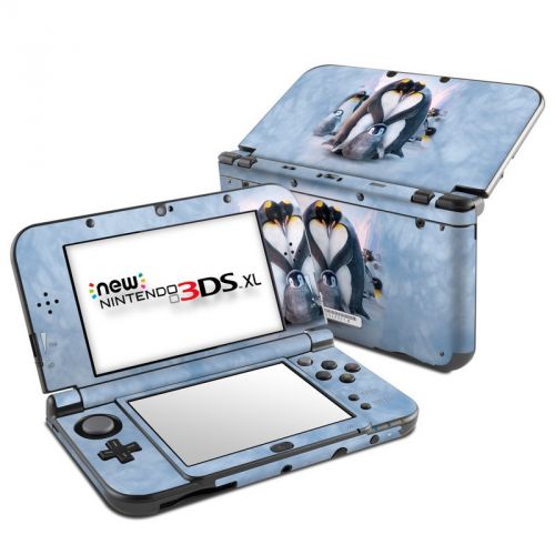 Penguin Heart Nintendo 3DS XL Skin