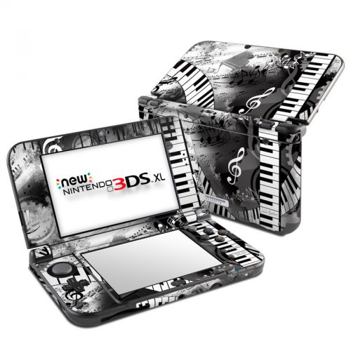 Piano Pizazz Nintendo 3DS XL Skin
