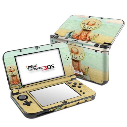 Relaxing on Beach Nintendo 3DS XL Skin
