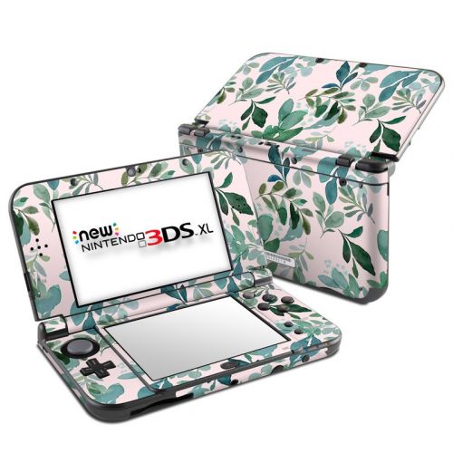 Sage Greenery Nintendo 3DS XL Skin