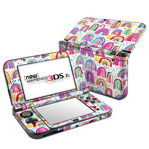 Watercolor Rainbows Nintendo 3DS XL Skin