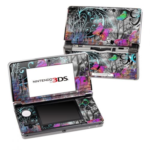 Butterfly Wall Nintendo 3DS (Original) Skin