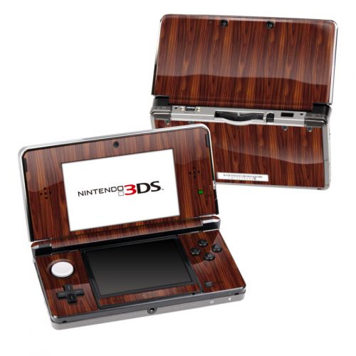 Dark Rosewood Nintendo 3DS (Original) Skin