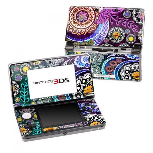 Mehndi Garden Nintendo 3DS (Original) Skin