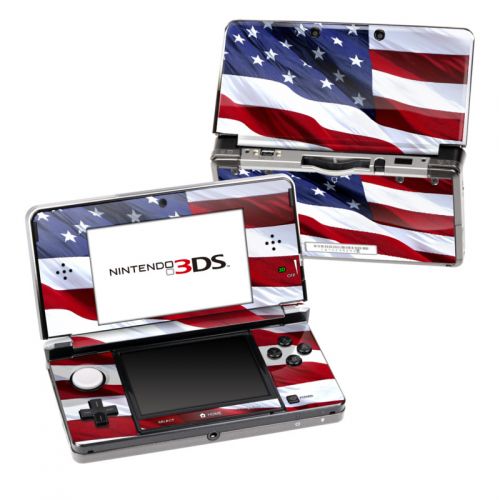 Patriotic Nintendo 3DS (Original) Skin