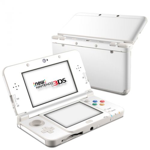 Solid State White Nintendo 3DS (2015) Skin
