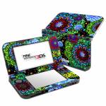 Funky Floratopia Nintendo 3DS LL Skin