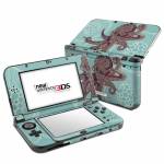 Octopus Bloom Nintendo 3DS LL Skin