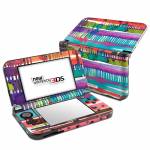 Watercolor Lines Nintendo 3DS LL Skin