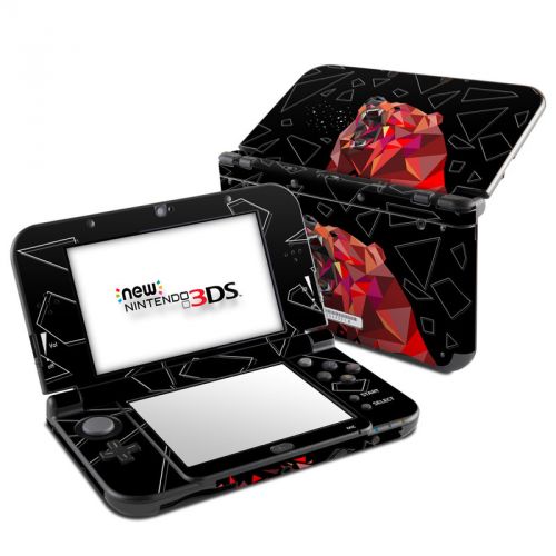 Bears Hate Math Nintendo 3DS LL Skin