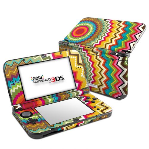 Mosaic Burst Nintendo 3DS LL Skin