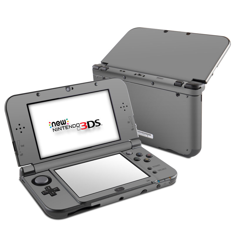Solid State Grey Nintendo 3DS LL Skin