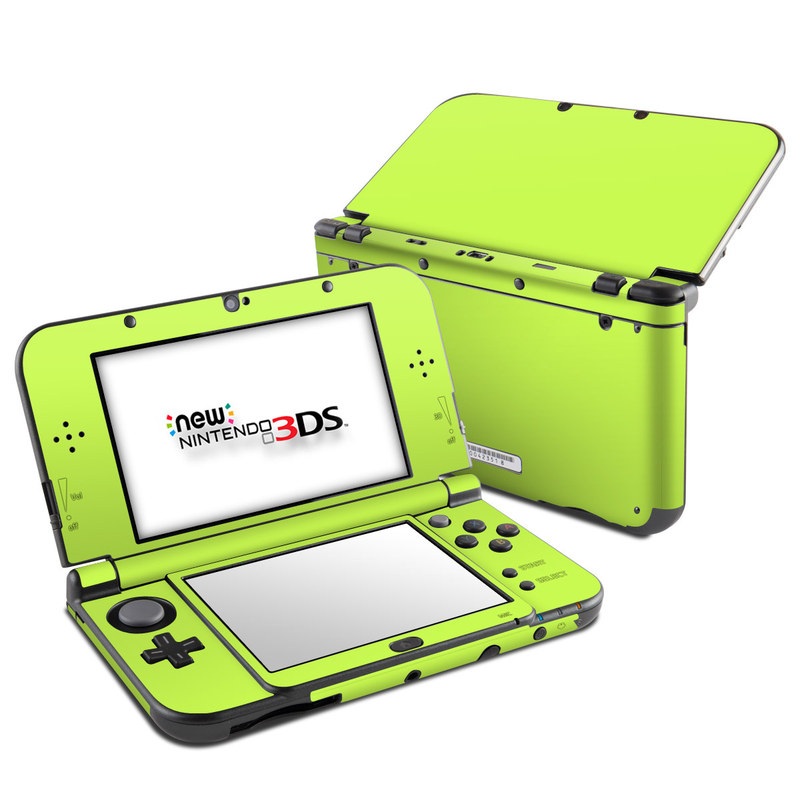 Solid State Lime Nintendo 3DS LL Skin