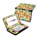 Button Flowers Nintendo 3DS XL (Original) Skin