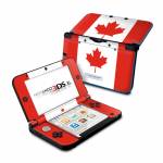 Canadian Flag Nintendo 3DS XL (Original) Skin