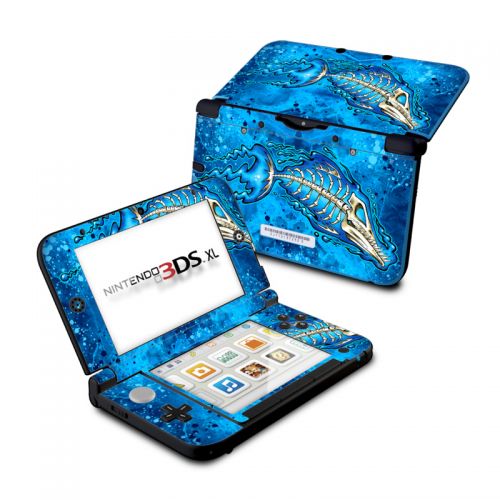 Barracuda Bones Nintendo 3DS XL (Original) Skin