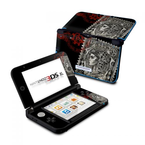 Black Penny Nintendo 3DS XL (Original) Skin
