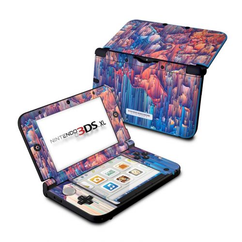 Cloud Glitch Nintendo 3DS XL (Original) Skin