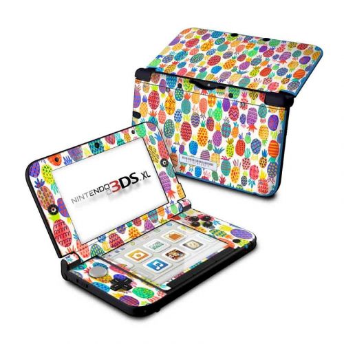 Colorful Pineapples Nintendo 3DS XL (Original) Skin