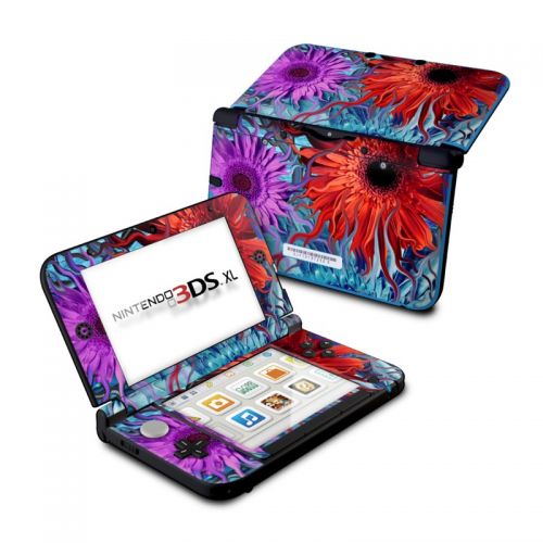 Deep Water Daisy Dance Nintendo 3DS XL (Original) Skin