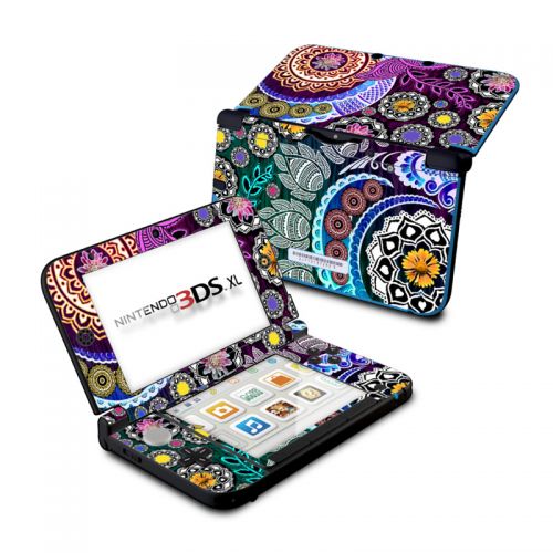 Mehndi Garden Nintendo 3DS XL (Original) Skin