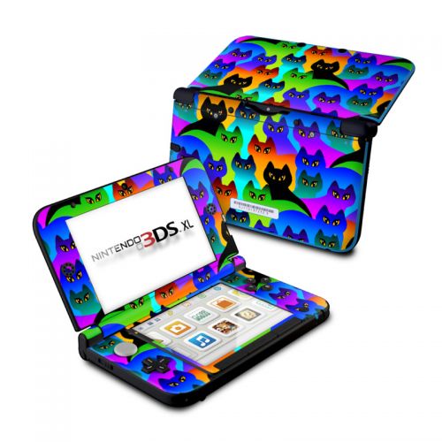 Rainbow Cats Nintendo 3DS XL (Original) Skin